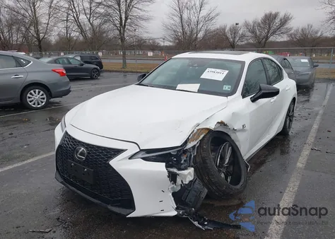 2025 Lexus Is 350 F Sport z USA, uszkodzony, nr VIN JTHGZ1E24S5038646